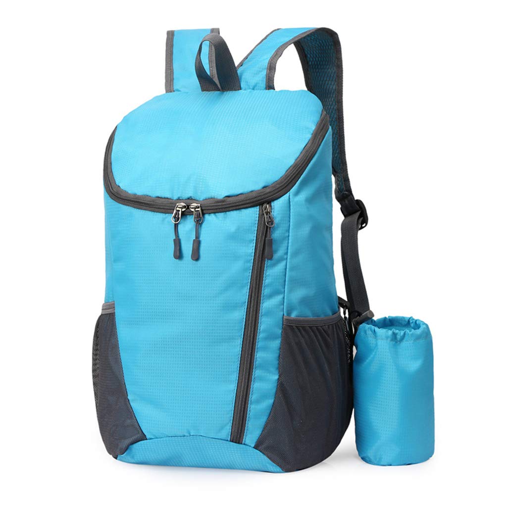Xindiqiu Ultra Lightweight Backpack Foldable Unisex Outdoor Daypack Hiking Travel Cycling Climbing Camping 42×28×20cm