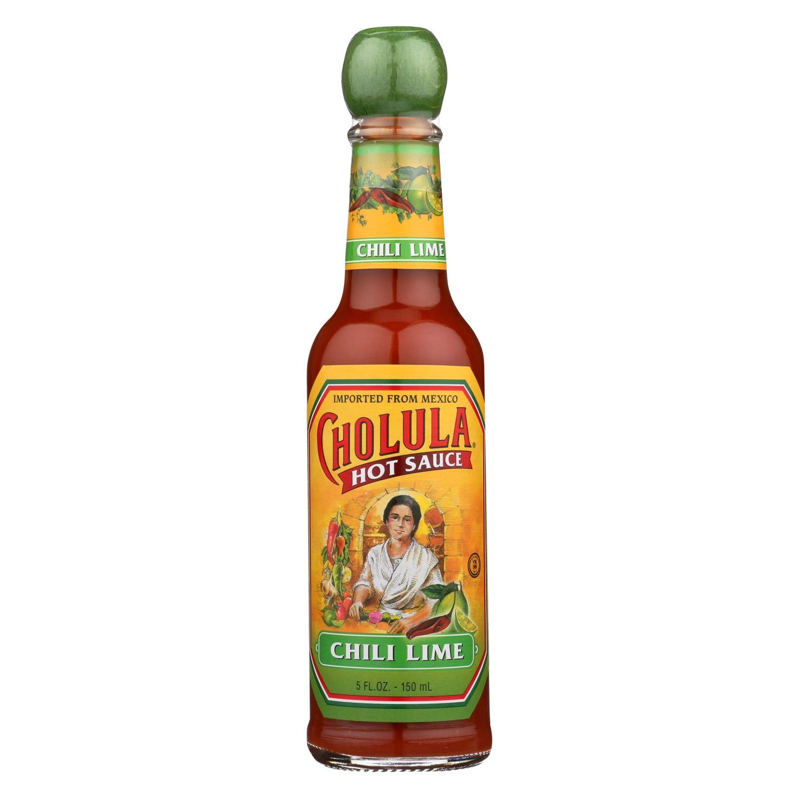 Chile Lime Hot Sauce, 5-ounce Bottles (Pack of 12)