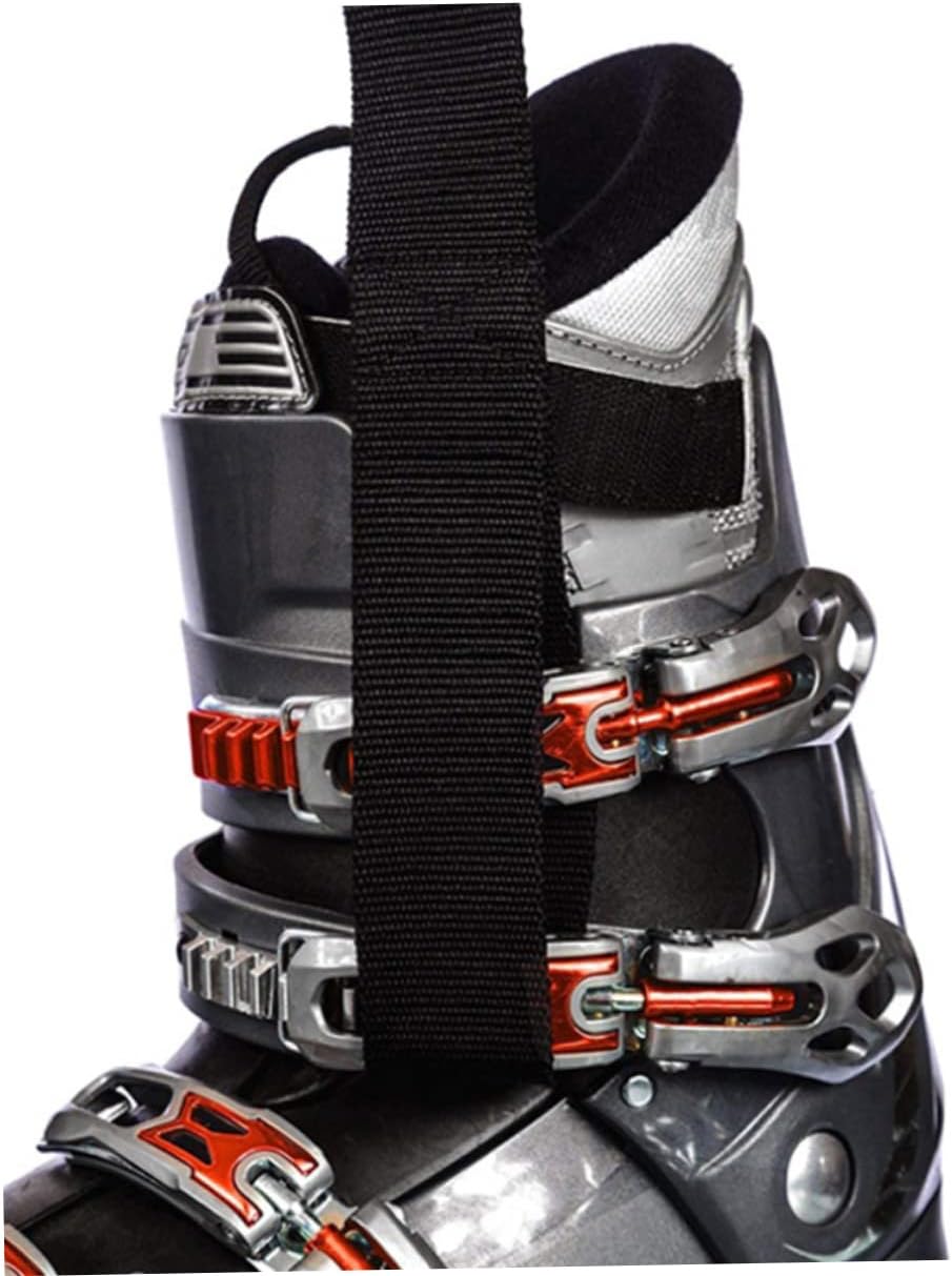 Djustable Snowboard Bindings Straps Ski Boot Carrier for Adults Boys and Girls Polyester Material