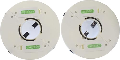 Miniatura 6 de Paquete de 3 luces LED superbrillantes para poste de paraguas, luz de campamento, luz de piscina y patio, luz de sombrilla de patio, 24 luces LED