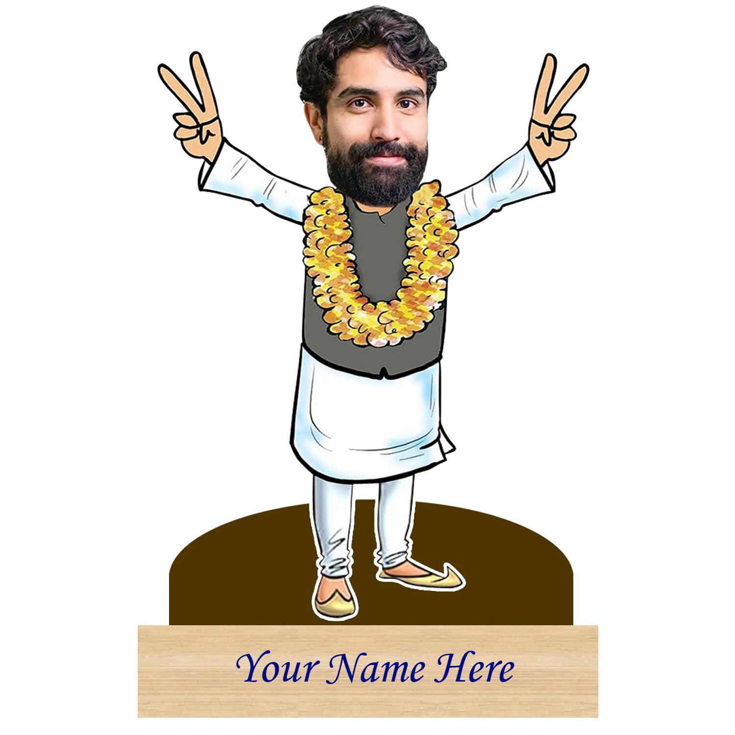 Incredible Gifts Personalized Caricature For Politician with Custom Name (Table Top)