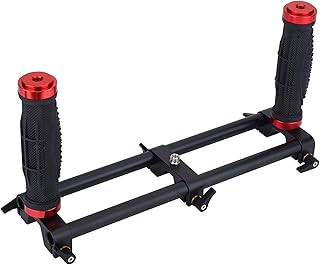 Dual Grip with 3/8 Inch Screw and Hole, Professional Video Accessory for Camera Rig Cage for Zhiyun for Feiyu Stabilizer