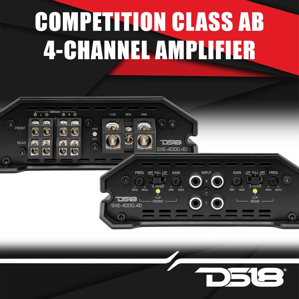 Amazon.co.jp: KICKERスピーカーとアンプ4個入りパッケージ:9