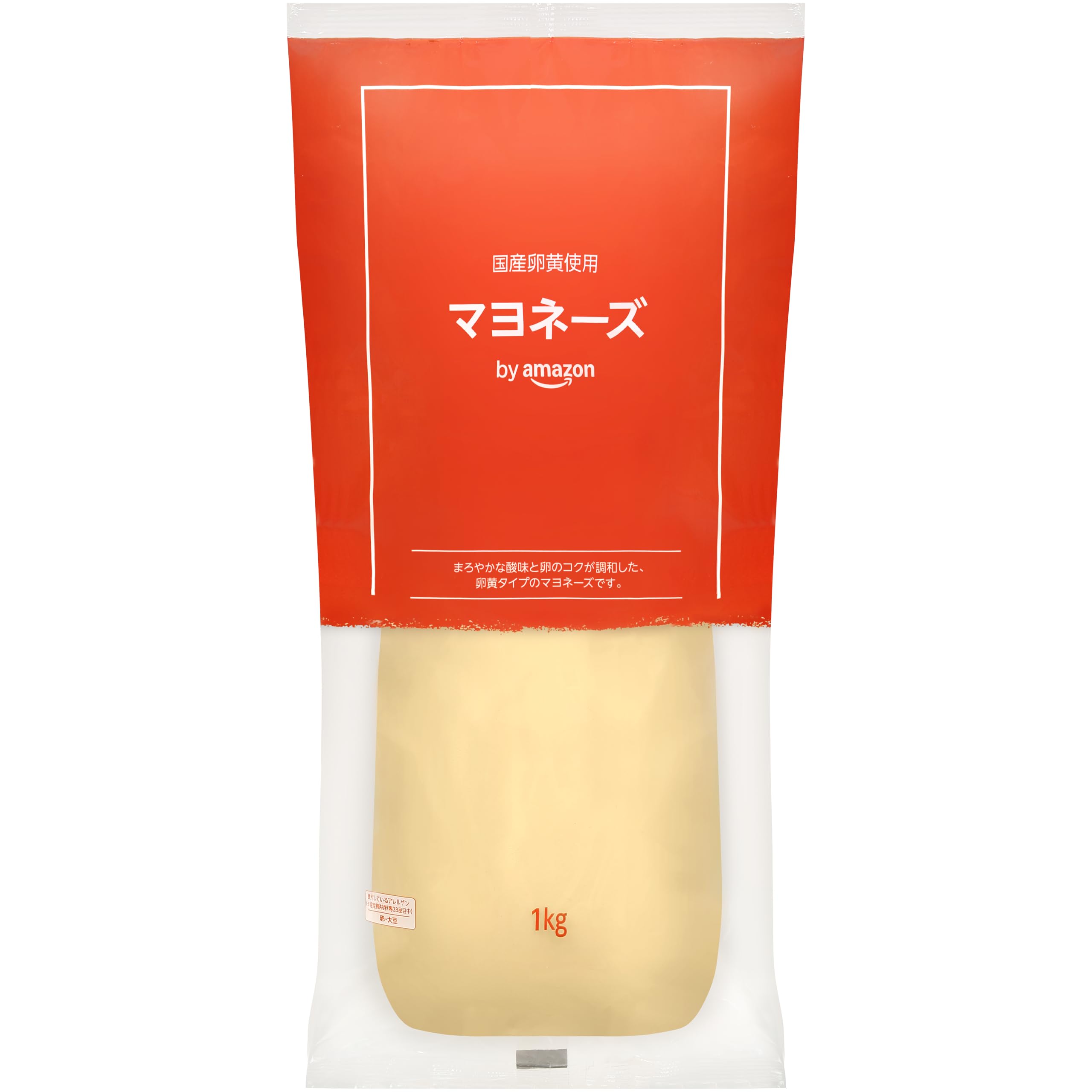 by Amazon マヨネーズ 1kg 大容量 国産卵黄使用 卵黄タイプ