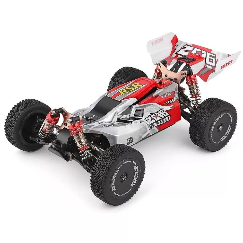Goolsky XKS 144001 Ferngesteuertes Auto, 60 km/h, hohe Geschwindigkeit, 1/14, 2,4 GHz, Buggy, 4 WD RC Rennwagen, Geländewagen, RTR (grün)