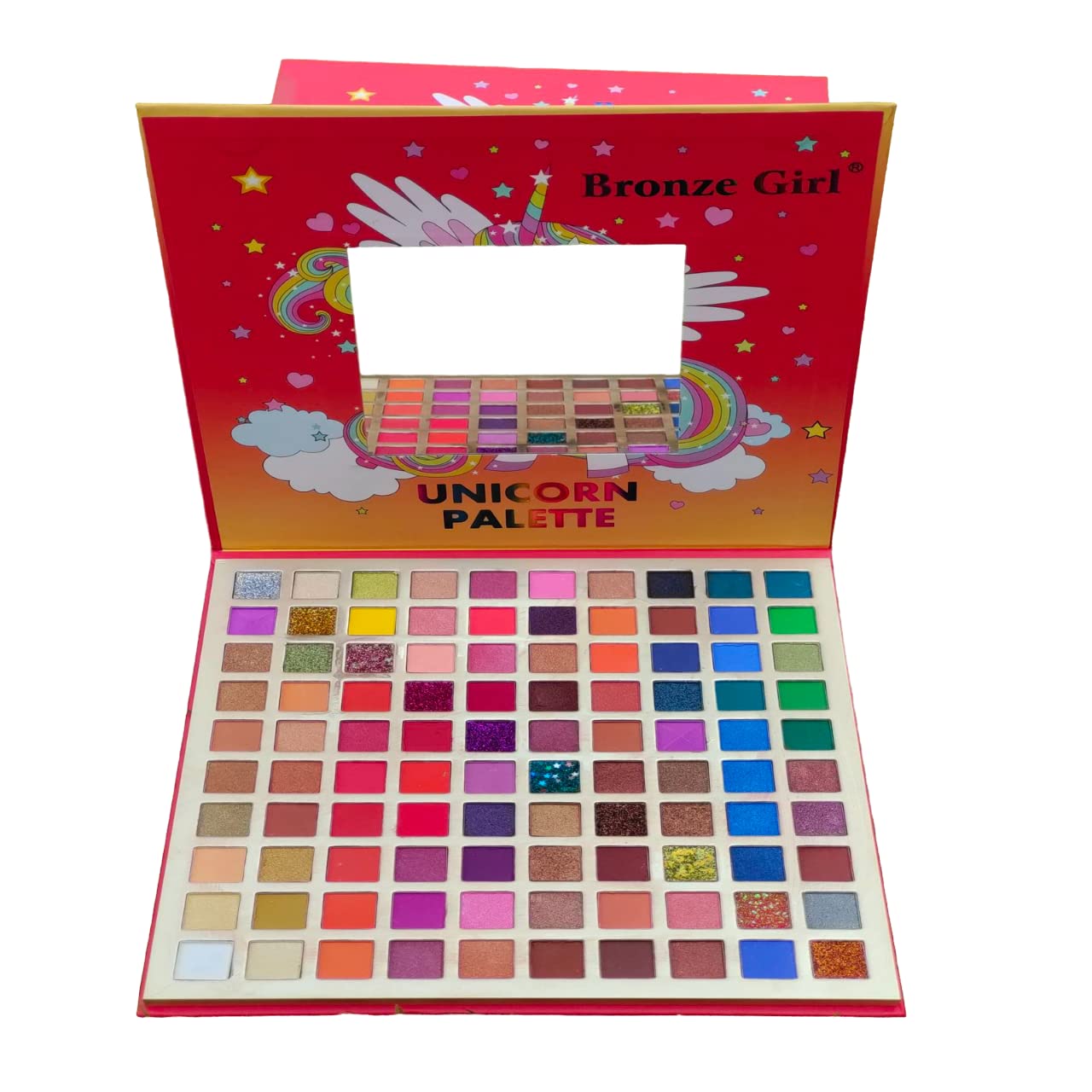 STUNHUB Ultimate 100 Pigmented colors Eyeshadow Palette| Long wearing and Easily Blendable Eye makeup Palette | Matte, Shimmers and Metallic | Multicolor - 150gm |-image-37