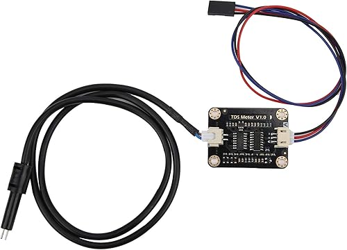 Sensor de conductividad de agua, sensor hidropónico de agua doméstica con sonda impermeable para enseñanza de análisis de calidad líquida,