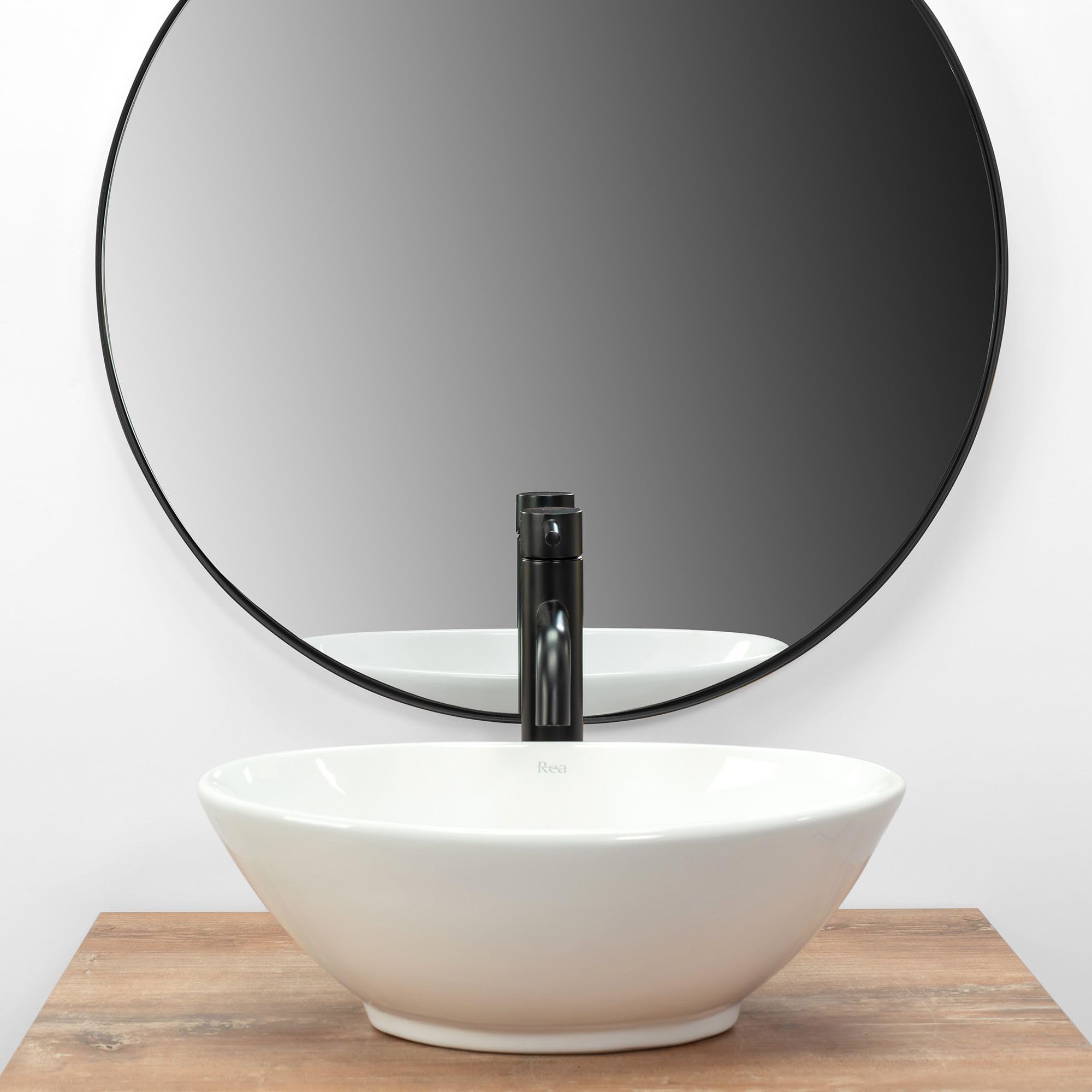 Lavabo Da Appoggio Erica 40x40 Cm - Lavandino O In Ceramica Bianco - 9