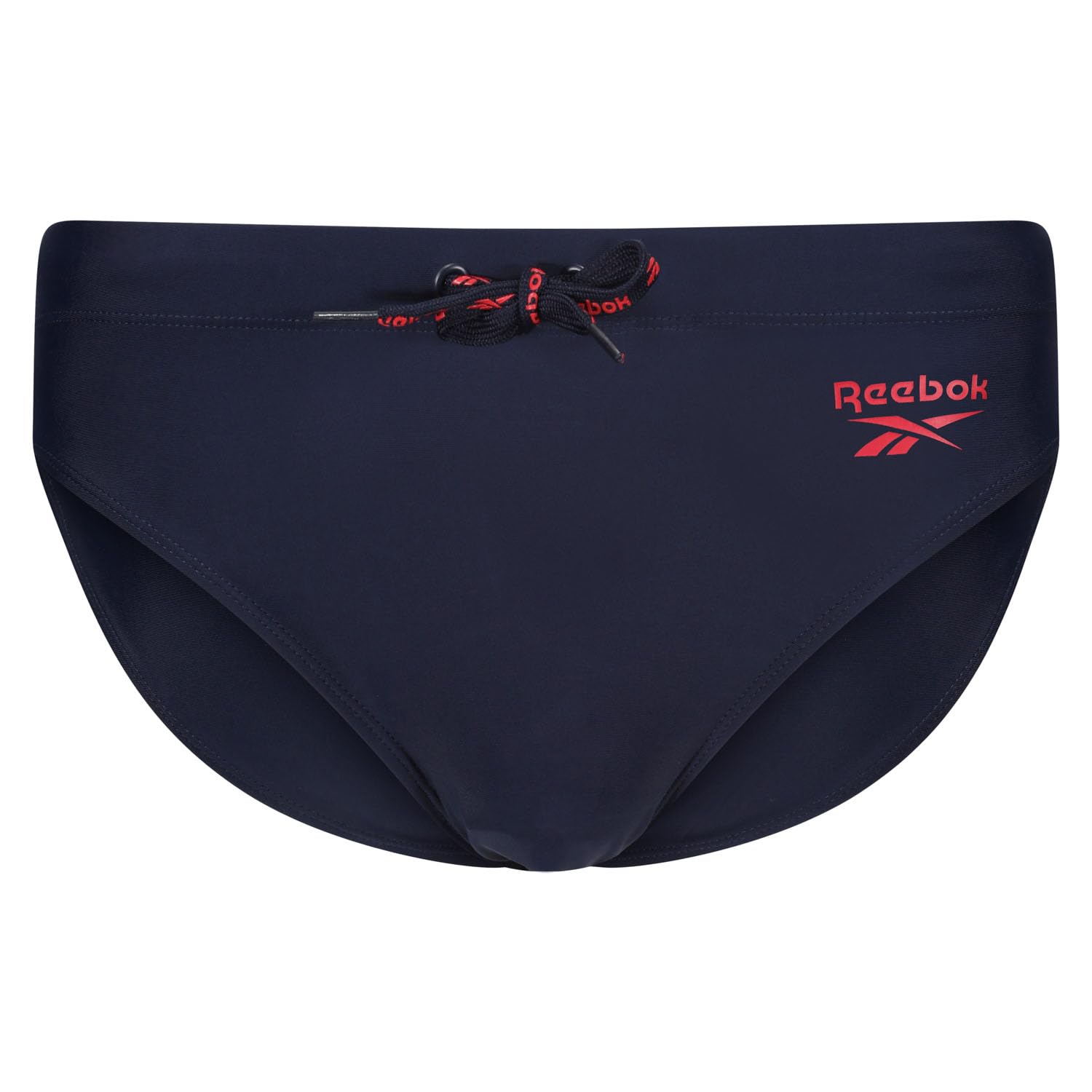 Reebok Wells Men's Swim Briefs | Tech Knit Performance Mens Swimming Shorts, with Elasticated Waist and Inner Lining | Athletic Style | Short Length Swimming Trunks, Versatile Swimwear |