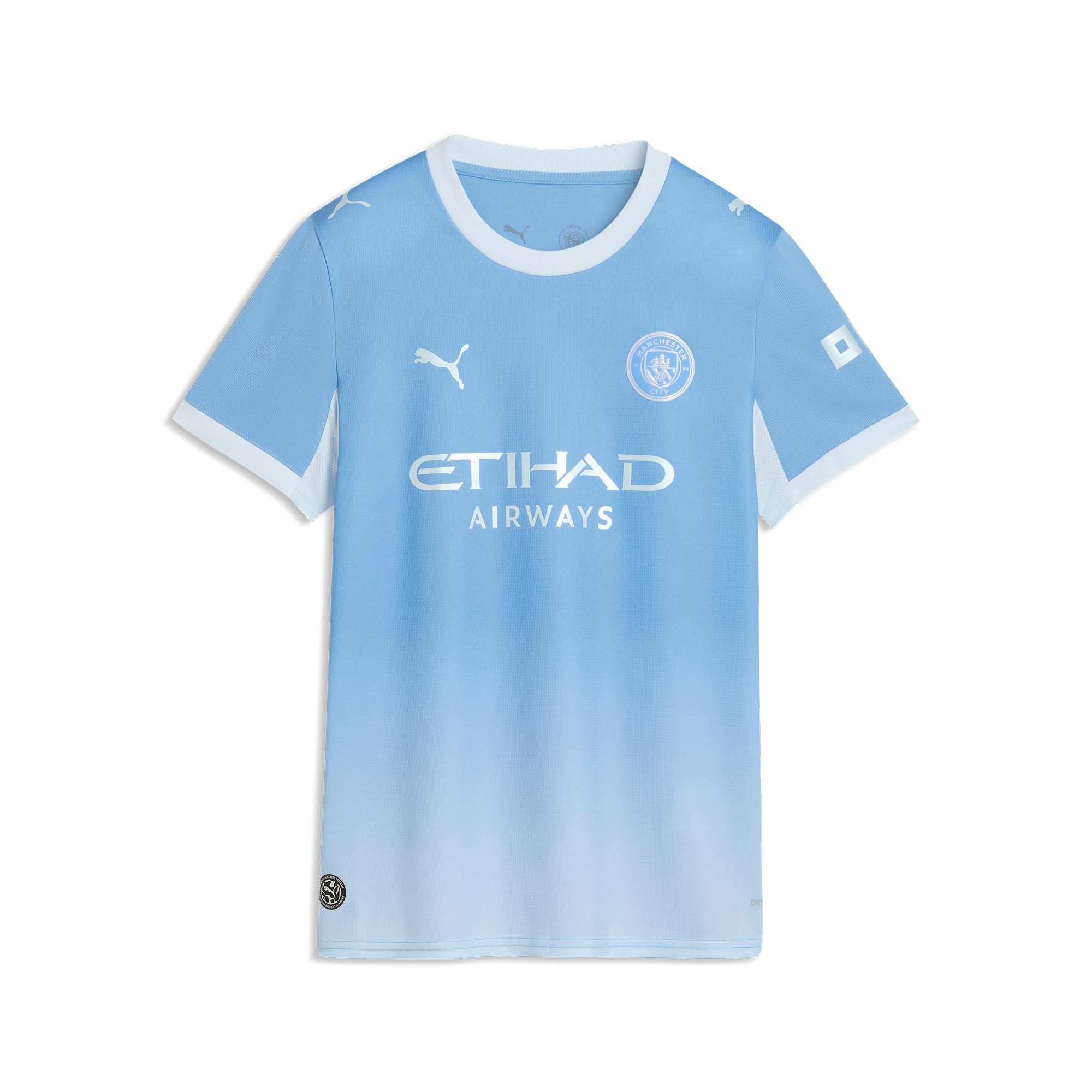 PUMA Women's Manchester City FC 2026/27 Replica Home Football Shirt - Team Light Blue - Size: XS