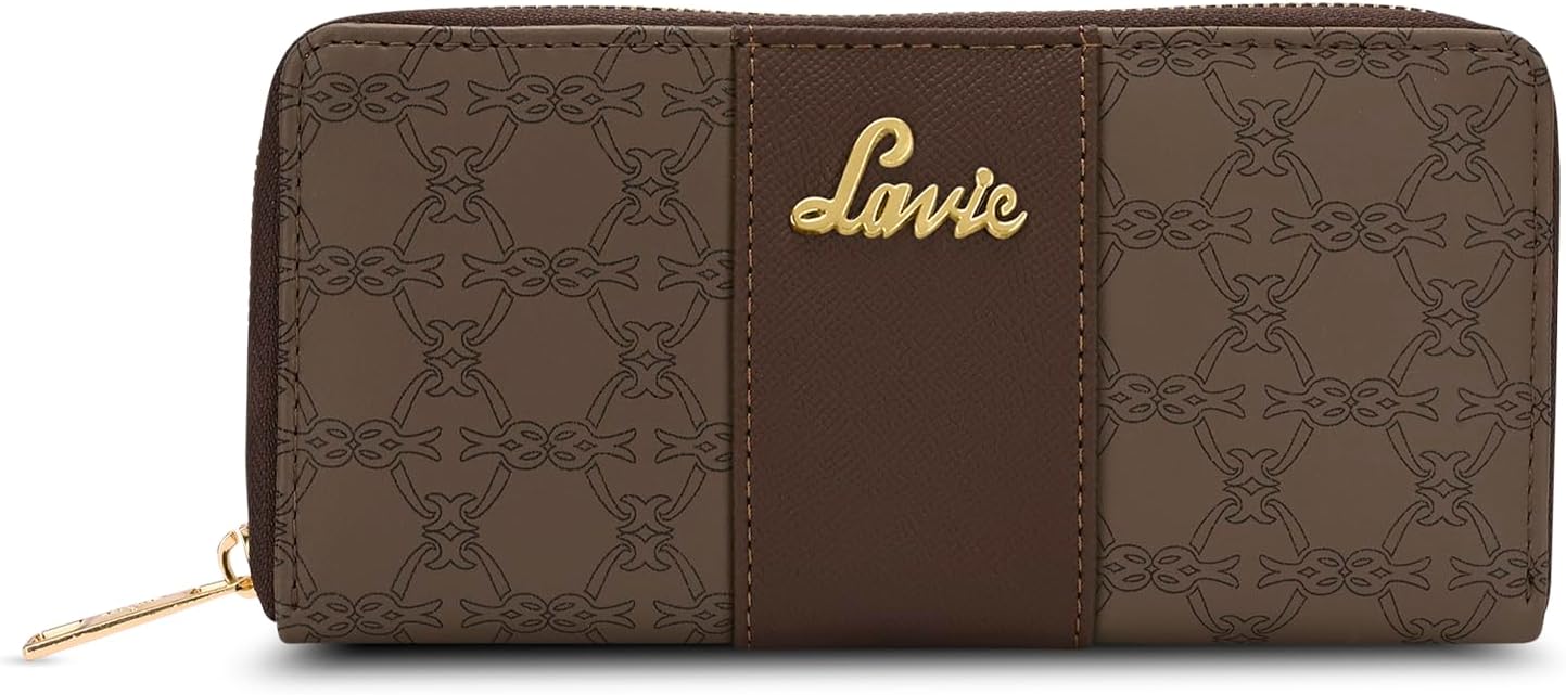Lavie Women's Sacy Wallet | Ladies Stylish Purse Bag | Zip Around Wallet | Gift for Women