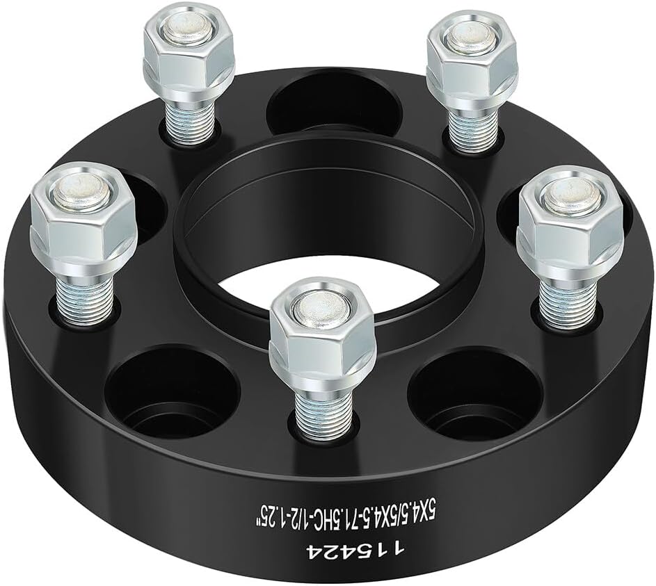 ECCPP 4PCS 5 Lug 1.25" 5x4.5 to 5x4.5 Hubcentric Wheel Spacers 5x114.3mm fit for 2002-2012 for jeep Liberty |1987-2006 for jeep Wrangler |2007-2011 for ford Edge