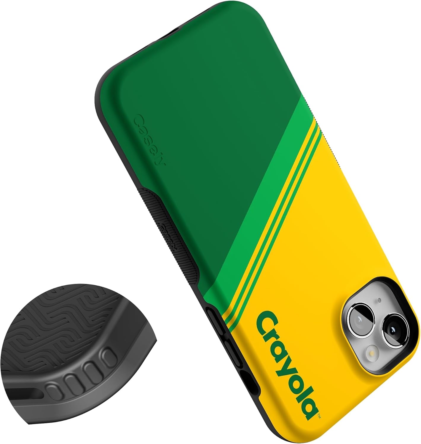 Casely iPhone 14 Plus Case | Keep It Classic | Crayola Crayon Box | Bold Protective Design | Compatible with MagSafe
