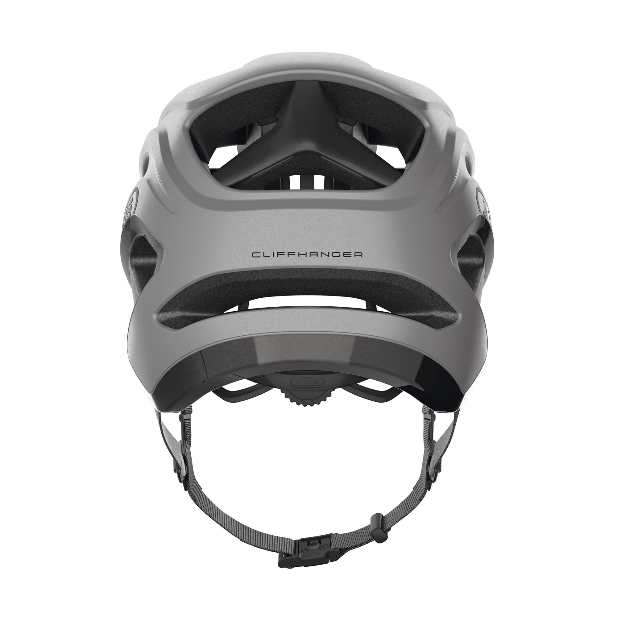 Casque VTT ABUS Cliffhanger - Taille M Argenté - Ventilation Optimale