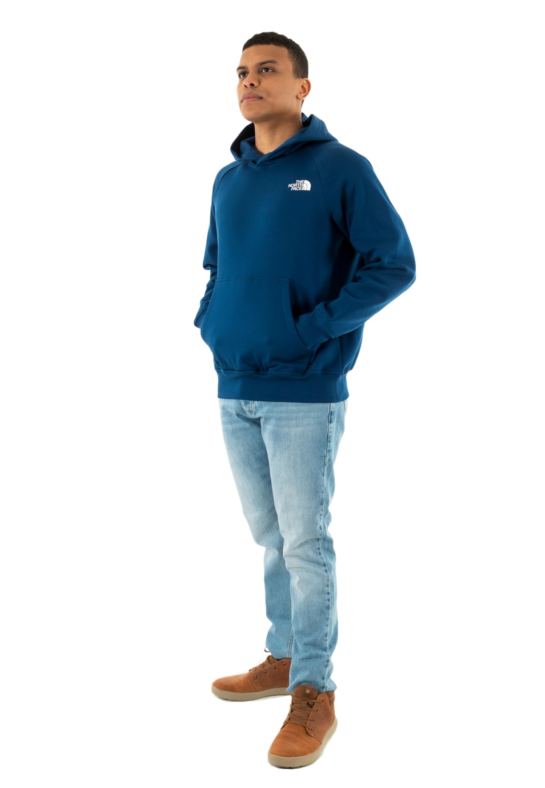 The North Face M Raglan Box NSE Hoodie Felpa con Cappuccio Uomo (Pacco da 1)