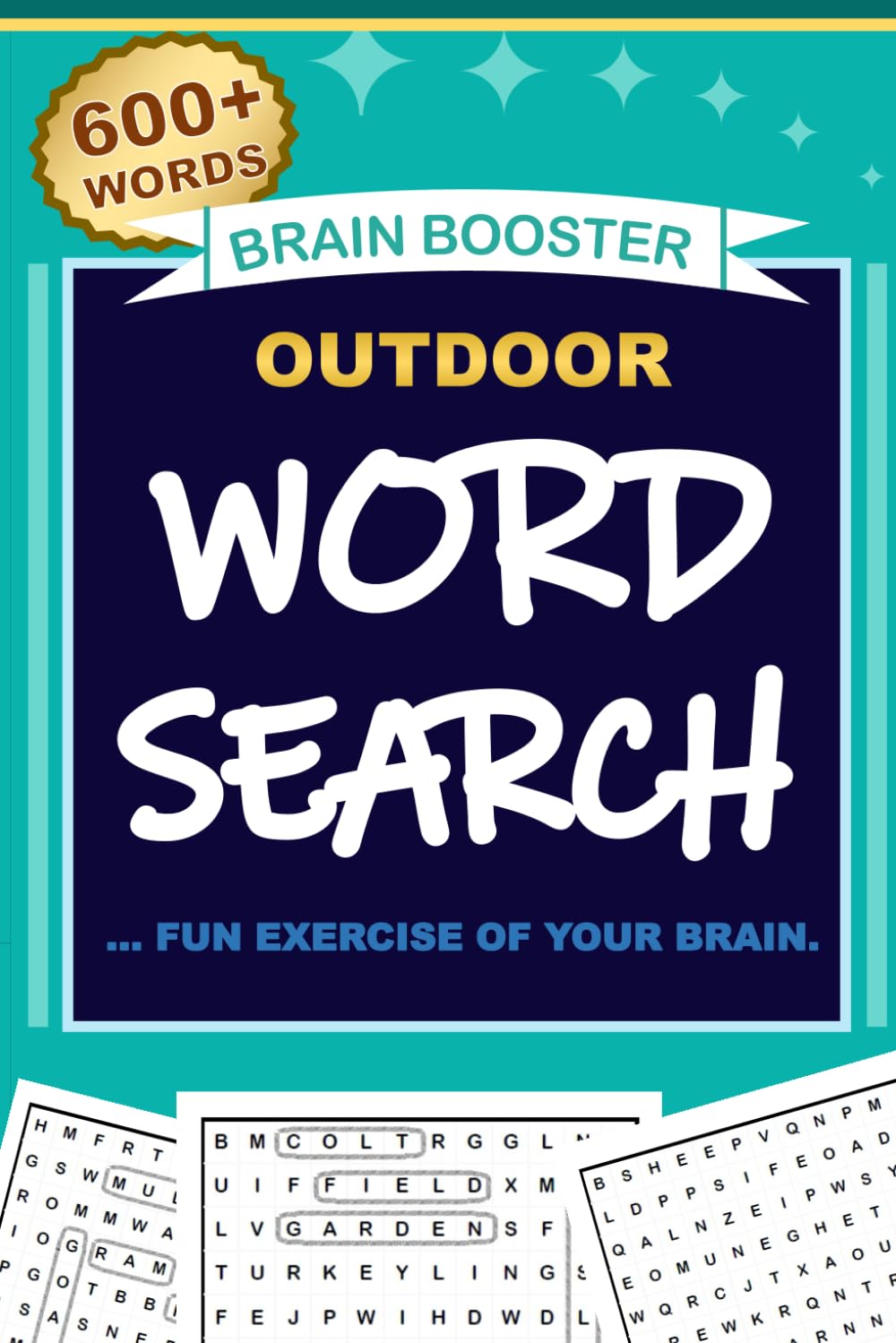 The Great Outdoors Word Search: Camping & Adventure Puzzles for Relaxation and Fun