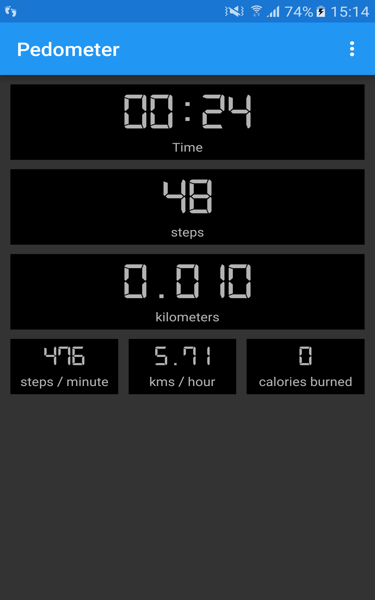 Pedometer Step Counter App on Amazon Appstore