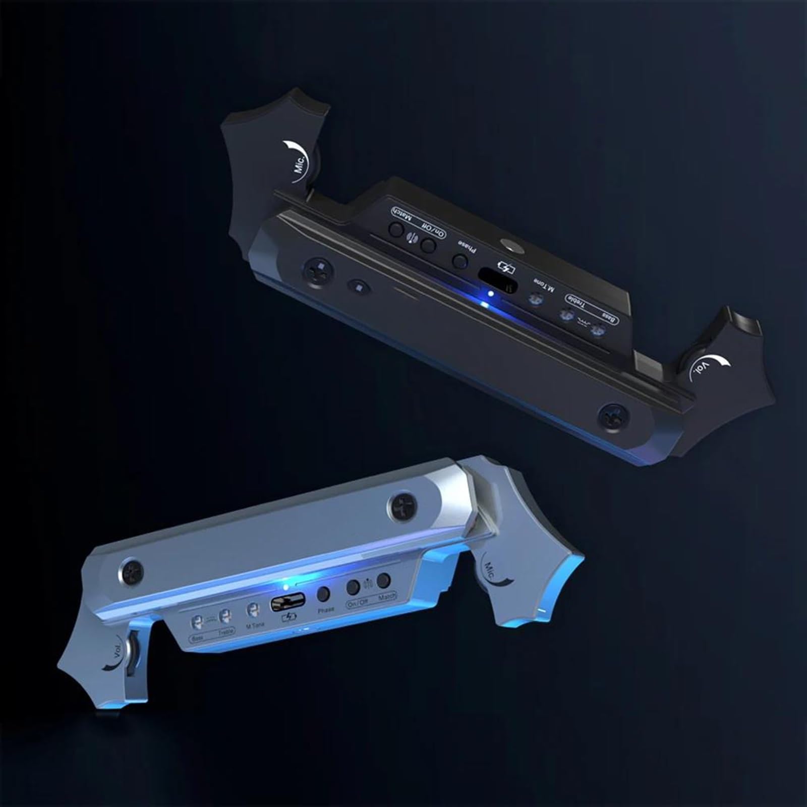 Instrument Strunowy Przetwornik Do Gitary Akumulatorowy System Przetworników Do Gitary Akustycznej Elektryczna Gitara Basowa Akcesoria Do Kabla(Silver)
