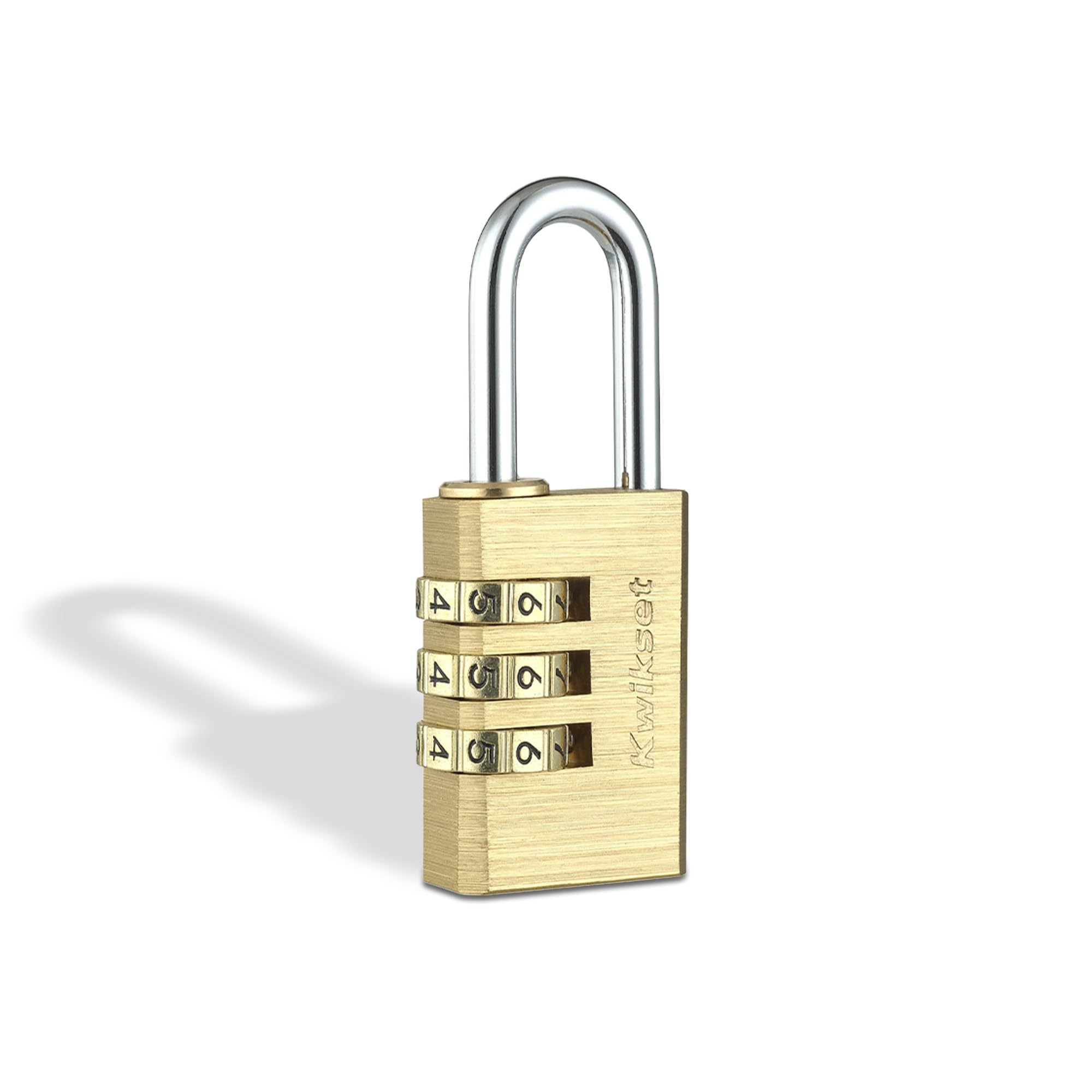 Kwikset Brass Combination Padlock