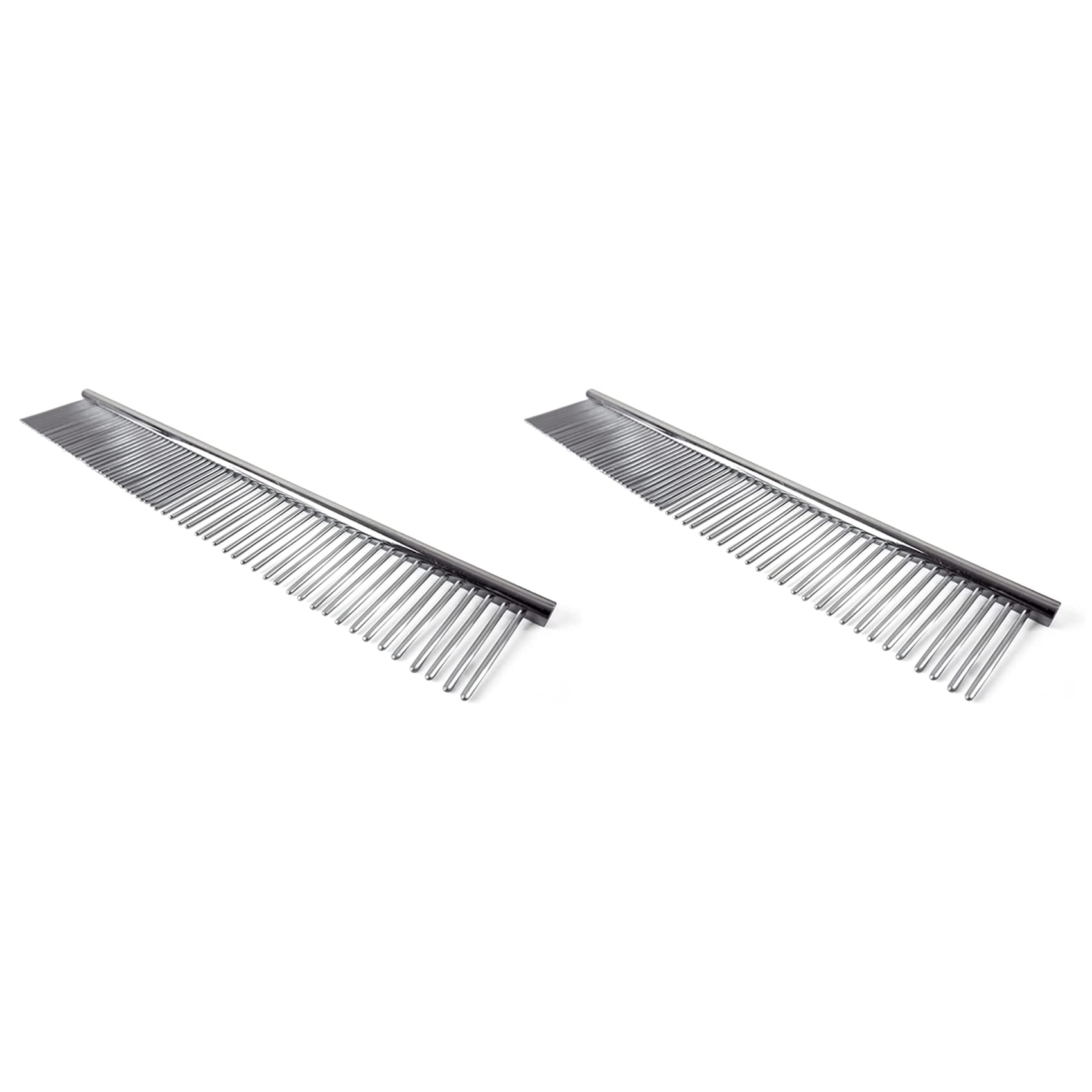 Xnuiasqe 2X Macrame Fringe Comb Tapestry Weaving Comb Stainless Steel For Brushing Through Long Hair Single Strand Cotton Cord