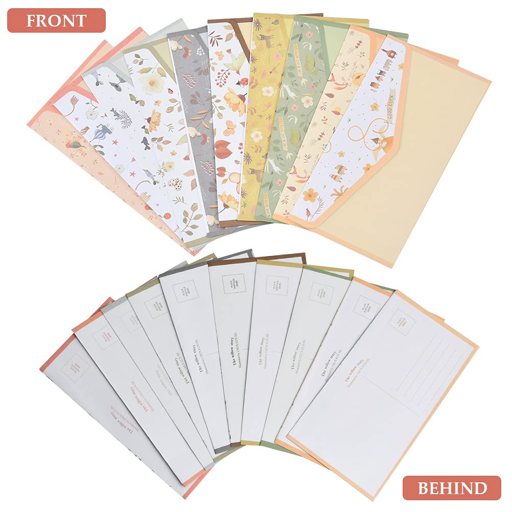 Stationary Set Japanese Stationery Letter Writing Paper, 48 Pack Stationary Paper And Envelopes - View #6
