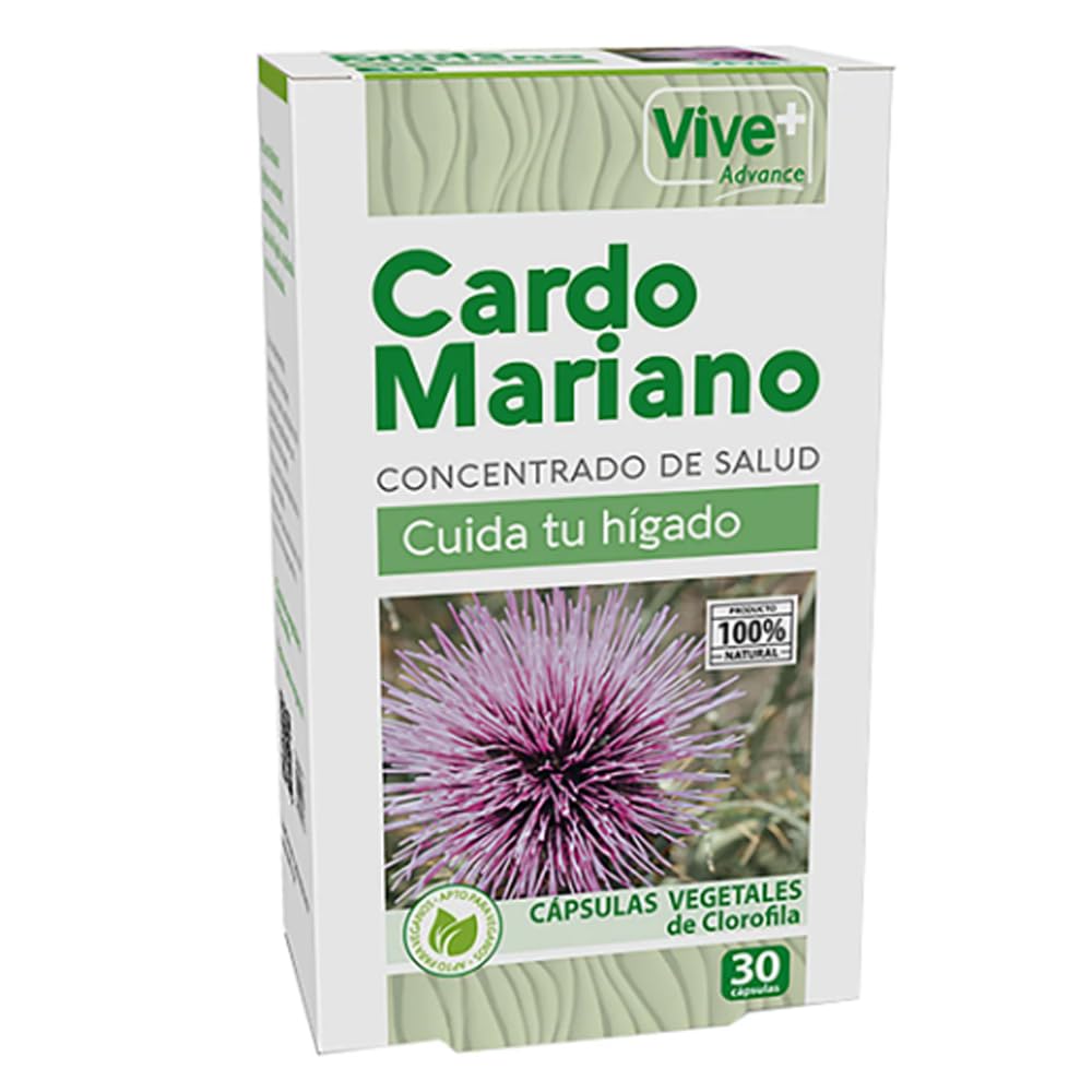 Capsule vegetali a base di cardo mariano 30 pz. Confezione da 6.