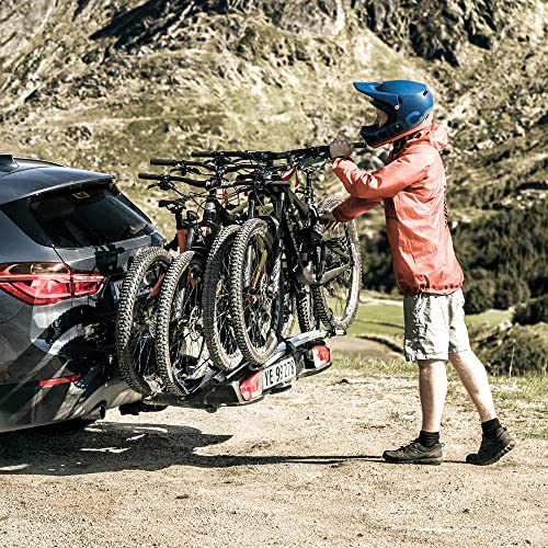 Thule 938100 Erweiterungs-Set für Fahrradträger Thule VeloSpace XT, Aluminium (As Material), schwarz