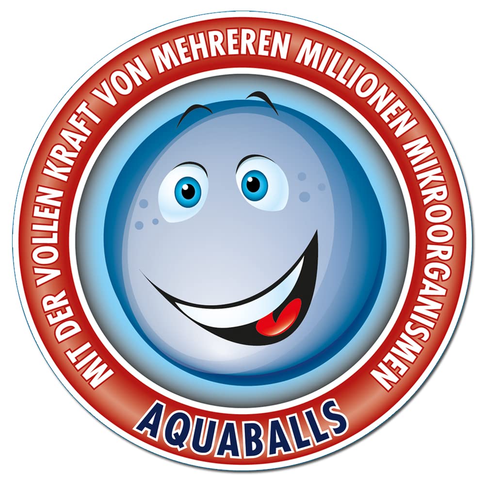 AQUALITY Gartenteich AQUABALLS Pond Starterbakterien (Optimale Dosierung - Millionen effektive Mikroorganismen und nützliche Starterbakterien), Inhalt:5 Liter