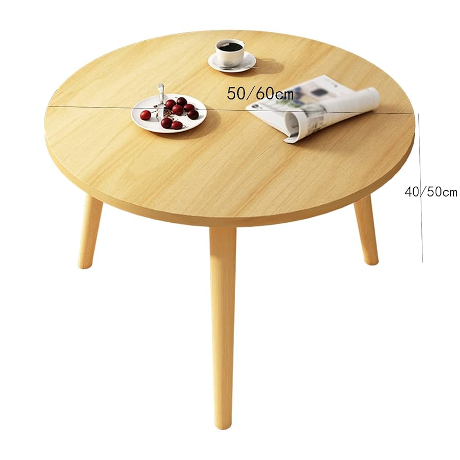 Amazon.co.jp: ヴィンテージサイドテーブル、北欧のラウンド