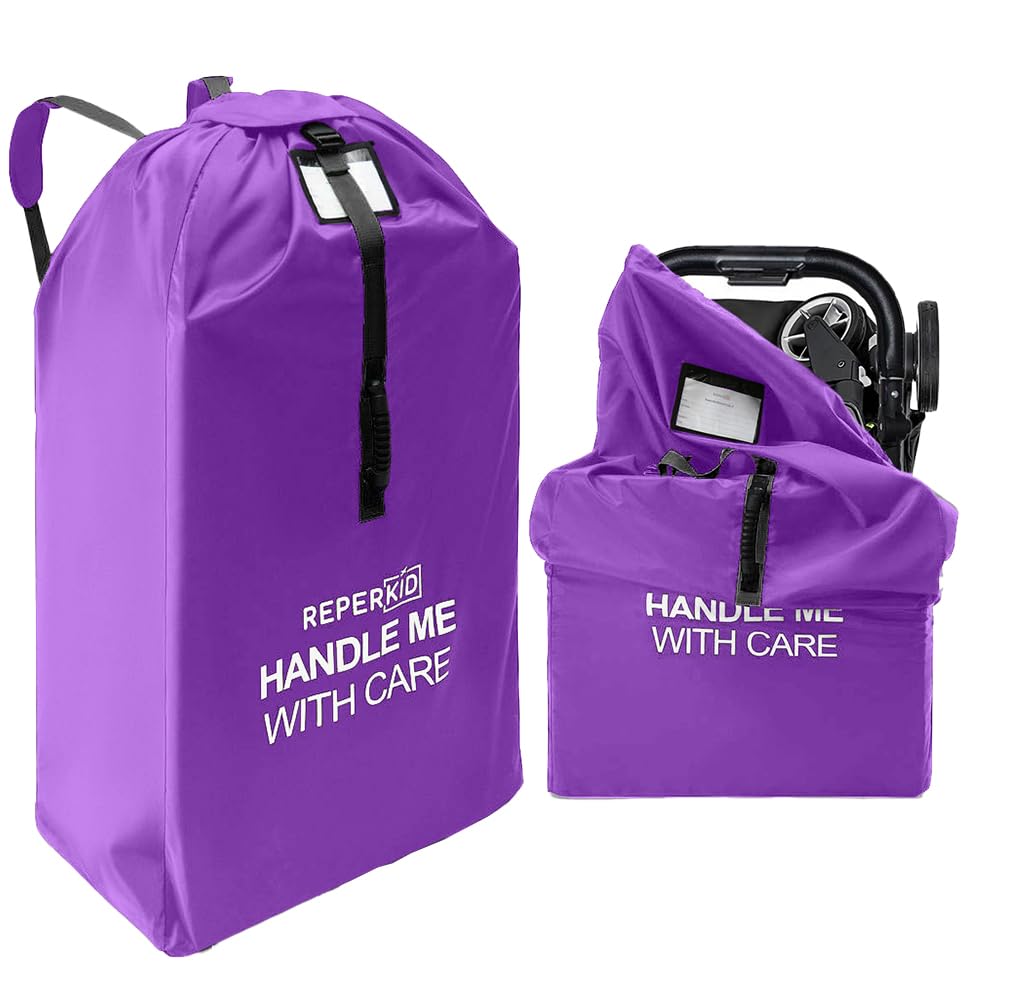 reperkid Durable Double Stroller Bag for Airplane Travel Heavy Duty Large Single