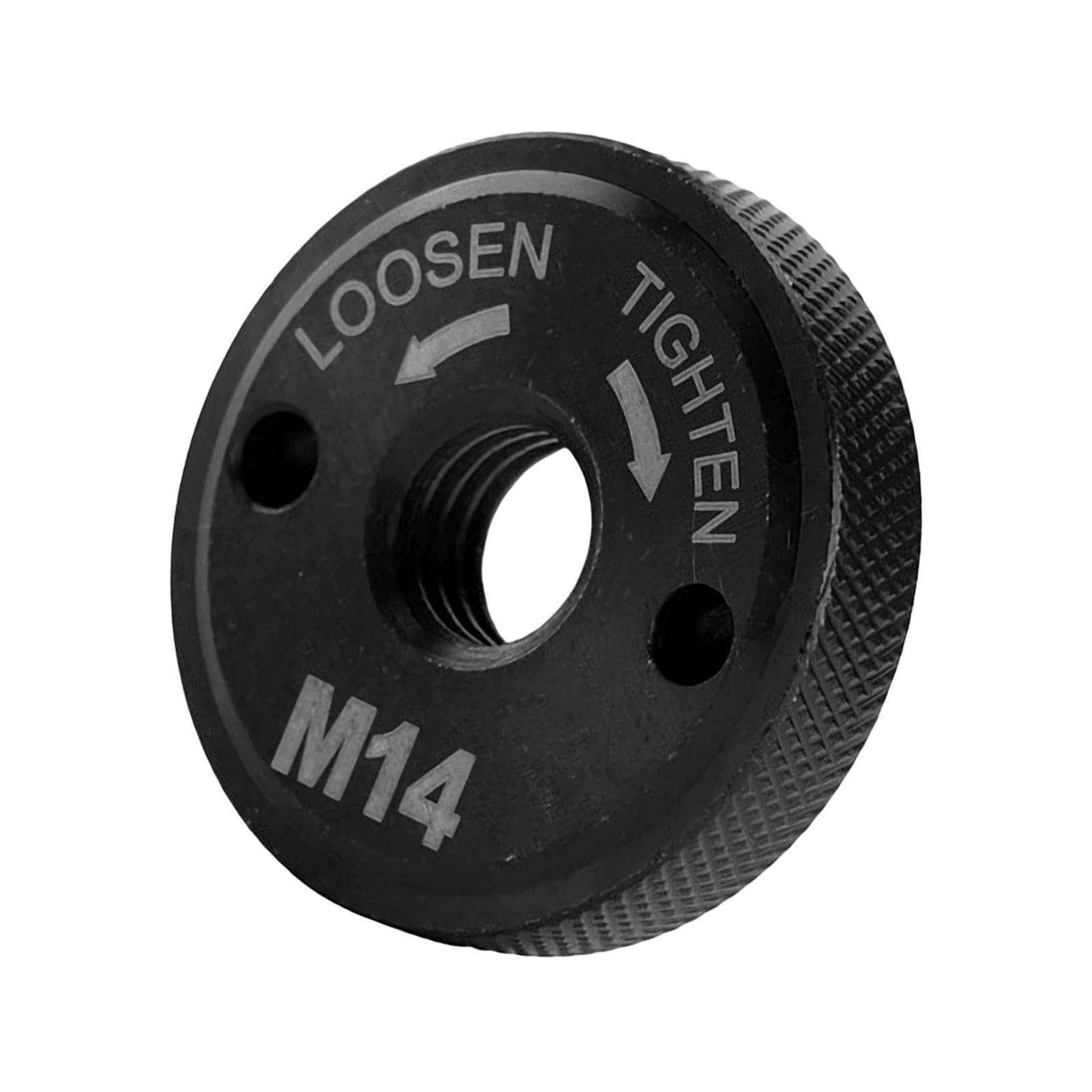 Angle Grinder Quick Release Nut, M14 Nut Professional Tool Attachment, Quick Release Angle Grinder Key for Metal Cutting and Grinding Operations, Heavy Duty Carbon Steel Construction for Contractors a