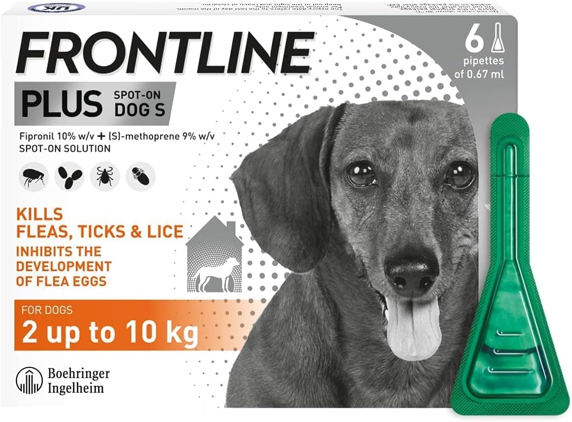 FRONTLINE Plus Flea & Tick Treatment for Small Dogs (210 kg) 6