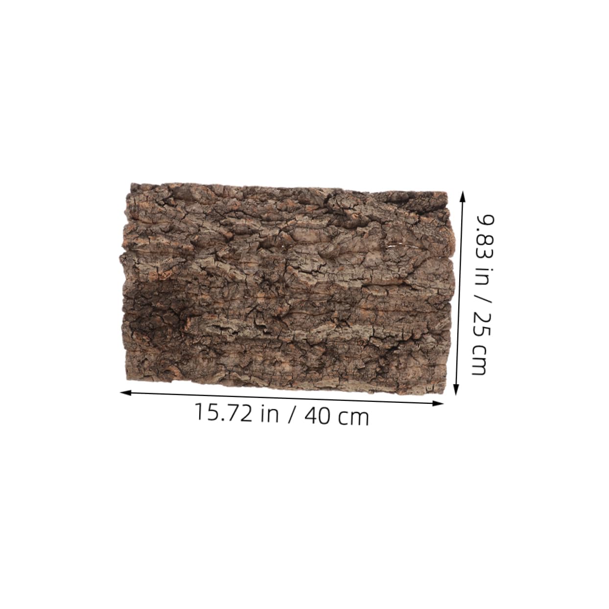 Hemobllo 2stücke Korkrinde Für Terrarium Rückwand Natürliche Klettermatte Für Reptilien Für Geckos Schildkröten Schlangen Und Andere Haustiere Einfache Installation Und Ansprechendes