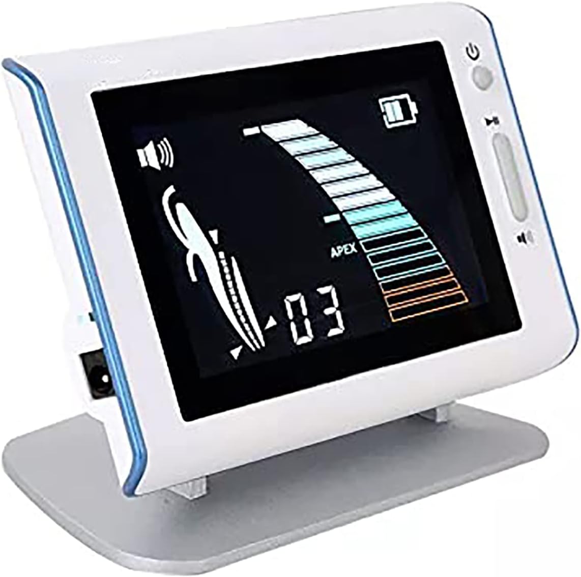 Endodontic Apex Locator, 4.5 Inch LCD Root Canal Finder, Measure Teeth Apical Measuring Instrument Suitable for Clinic LEOWE