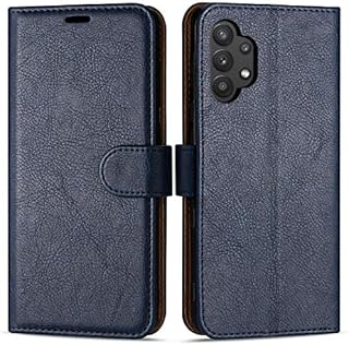 Case Collection Premium Leather Folio Cover for Samsung Galaxy A32 5G Case (6.5") Magnetic Closure Full Protection Book Design Wallet Flip with [Card Slots]& [Kickstand] for Samsung A32 5G Phone Case