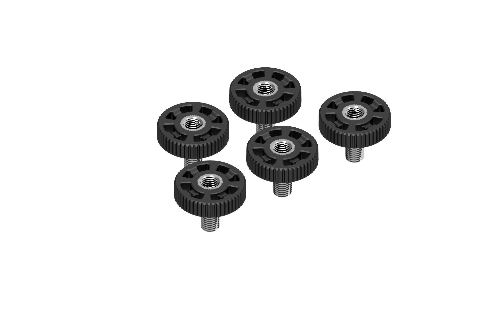 ALFA International HR-219 Stainless Steel Thumb Screw for Rotisseries