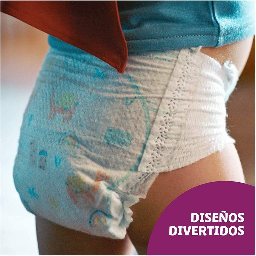 Dodot Bebé Activity Pañales Talla 5+ (12-17 kg) – Máxima Absorción, Ajuste Total 3D, 126 Unidades, Protección Antifugas, Suavidad y Comodidad Todo el Día