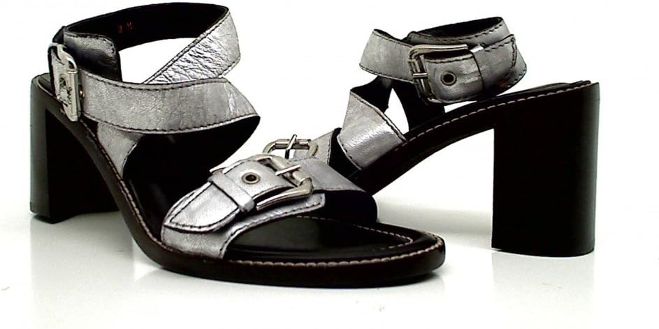 Donald J Pilner Size 7.5 M Silver Cerel Heels