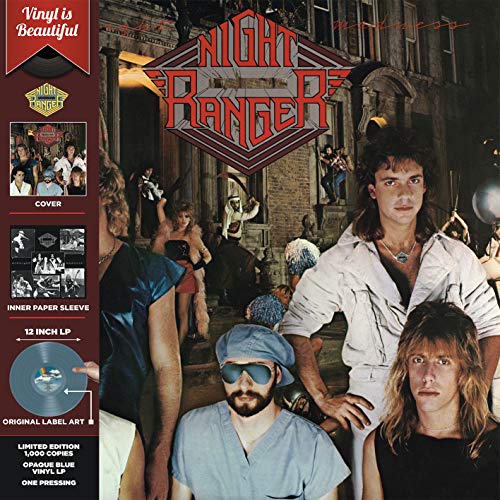 Album Art for Midnight Madness (Light Blue Opeque Vinyl) by Night Ranger