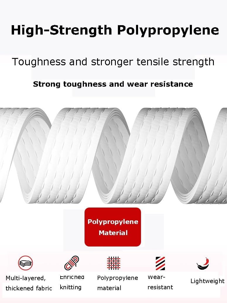 Tow Strap 3' X 35ft Car Tow Straps Heavy Duty with 55110 Lbs Break Strength and Reinforced Loops Emergency Rope Off Road Recovery Equipment Towing Straps(10 tons 4 Meters)