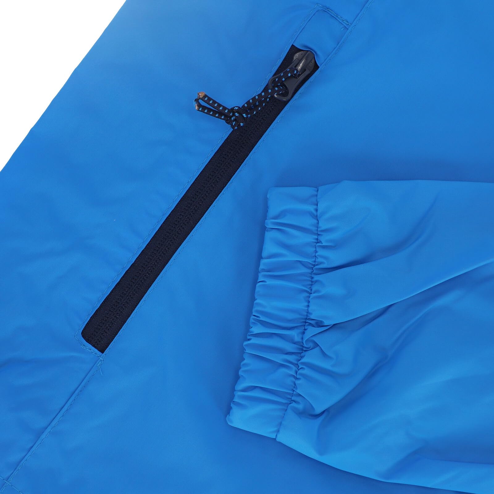 Blue Wave Herren Funktionsjacke Fabian - Outdoor-Jacke Regenjacke Wander- und Fahrradjacke in Schwarz Größe L