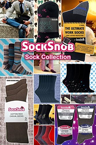 6 Pack Mens Thin Soft 100% Cotton Rich Breathable Coloured Ribbed Dress Socks (6-11 UK, SE002 BNG)