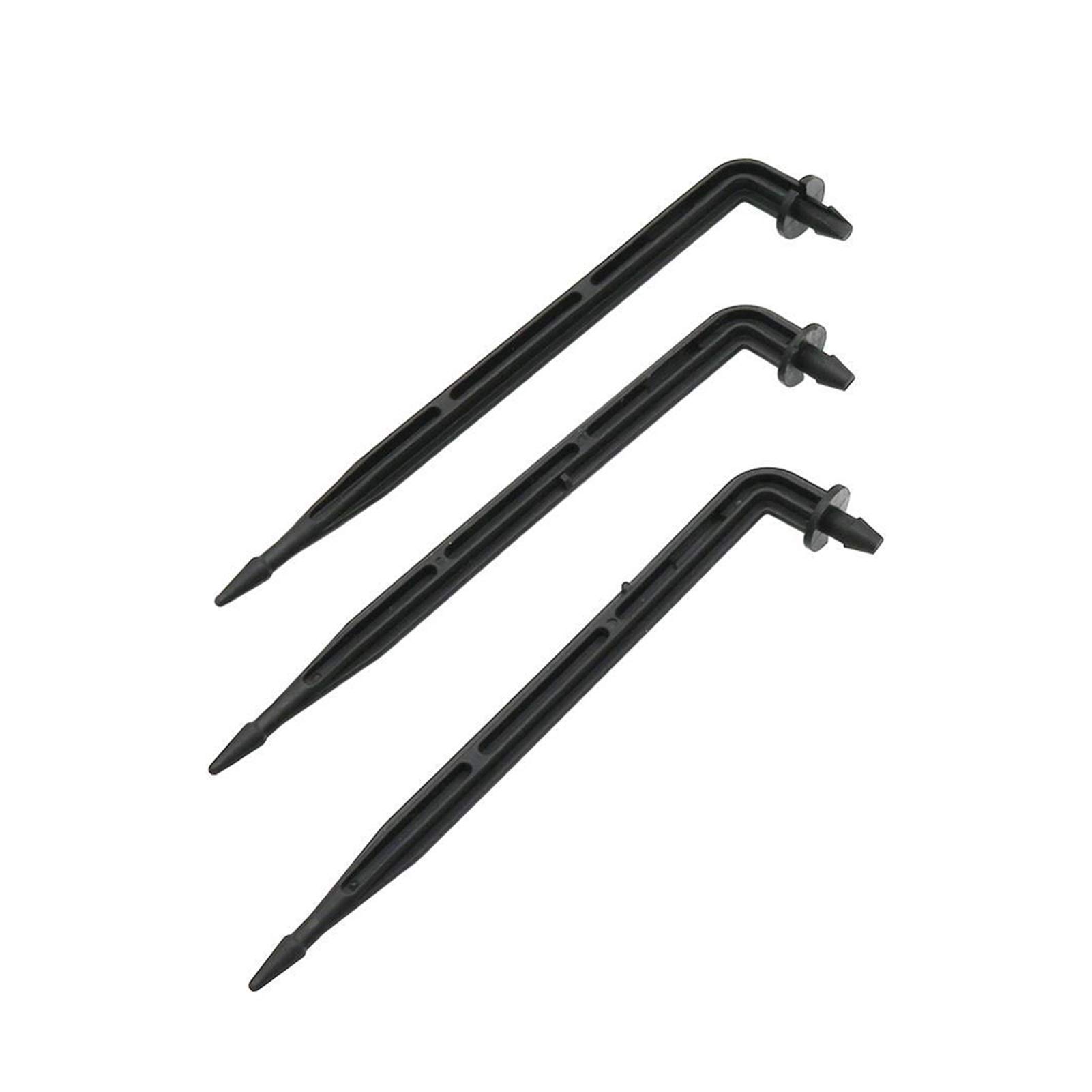 Greenhouse Micro Drip Nawadnianie 3mm łokciowy strzałka kroplówka zakrzywiona łokciowa kropelki ogrodowe ogrodowe Micro Drip Dripper 3 / 5mm Interfejs węża 400