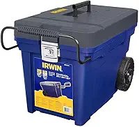 IRWIN Caixa Organizadora Contractor com Rodas IWST33027 Capacidade de 35kgs