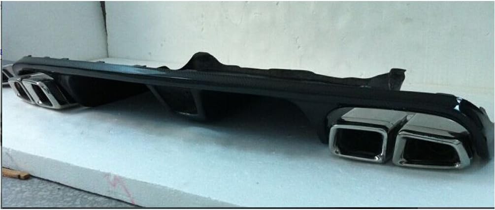 Carbon Fiber Rear Diffuser and Exhaust Tips fits Mercedes Benz W207 2009-2012