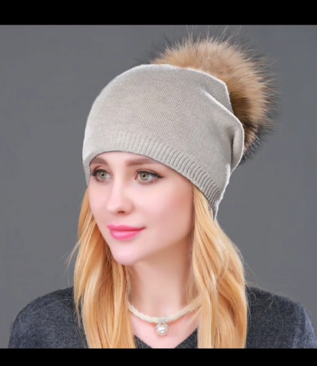 Parrucca da Donna Cappello Lavorato a Maglia,Cappello Caldo Lavorato a Maglia Invernale,Parrucca da Donna Autunno E Inverno Berretto di Lana Lavorato a Maglia Capelli Lunghi Ricci Parrucca a Testa Pie