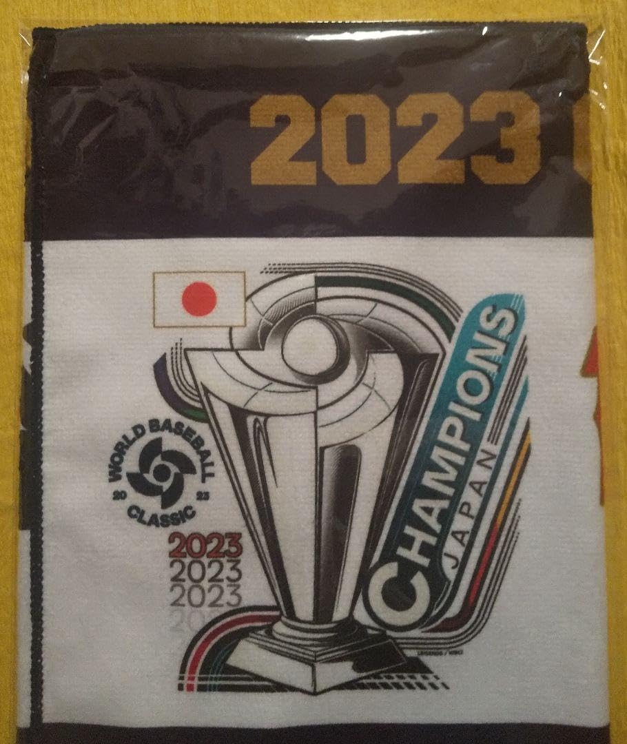 大谷翔平　2023WBC優勝記念フェイスタオル Amazon.co.jp: 大谷翔平 WBC 2023 優勝記念フェイスタオル 侍