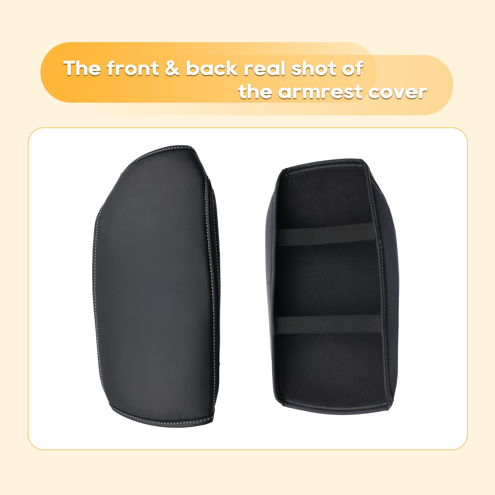 Auto Armlehnenbox Matte Für Mazda CX-5 - Wasserdichte Mittelkonsole Abdeckung Weiß