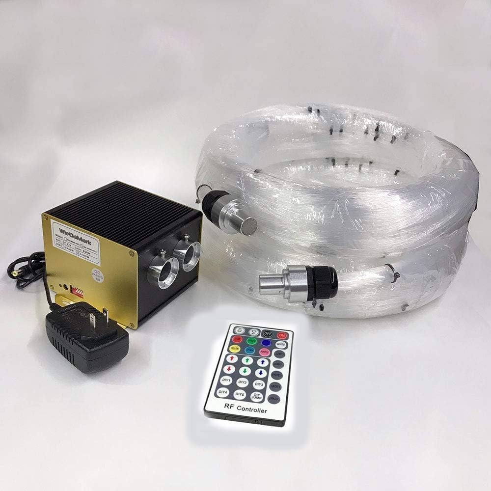 U.S. Leading Supplier Wiedamark 288 Strand RGB+White Fiber Optic Star Ceiling Kit Featuring Zip Tied Bundles for Faster Installation