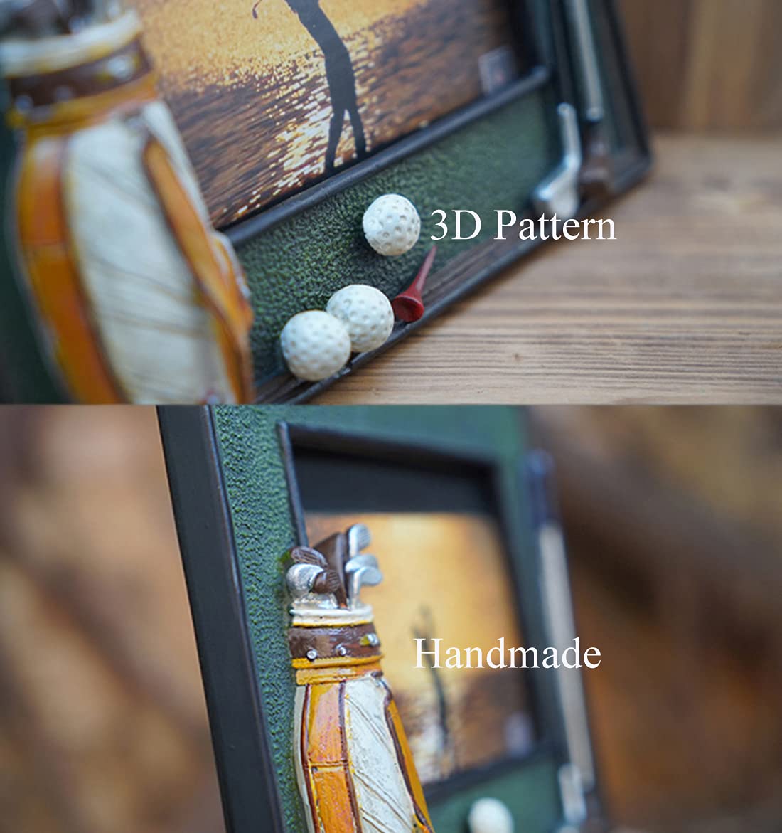 Amazon.com - Luai Fashion 3D Golf Photo Frame Unique Handmade Golf